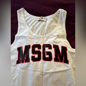 MSGM tank top